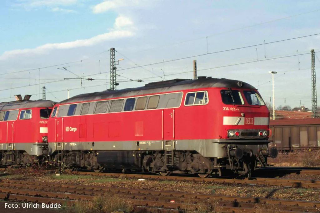 Motrice Diesel BR 216 DB Cargo N PIKO 40530 Train Miniature Échelle N