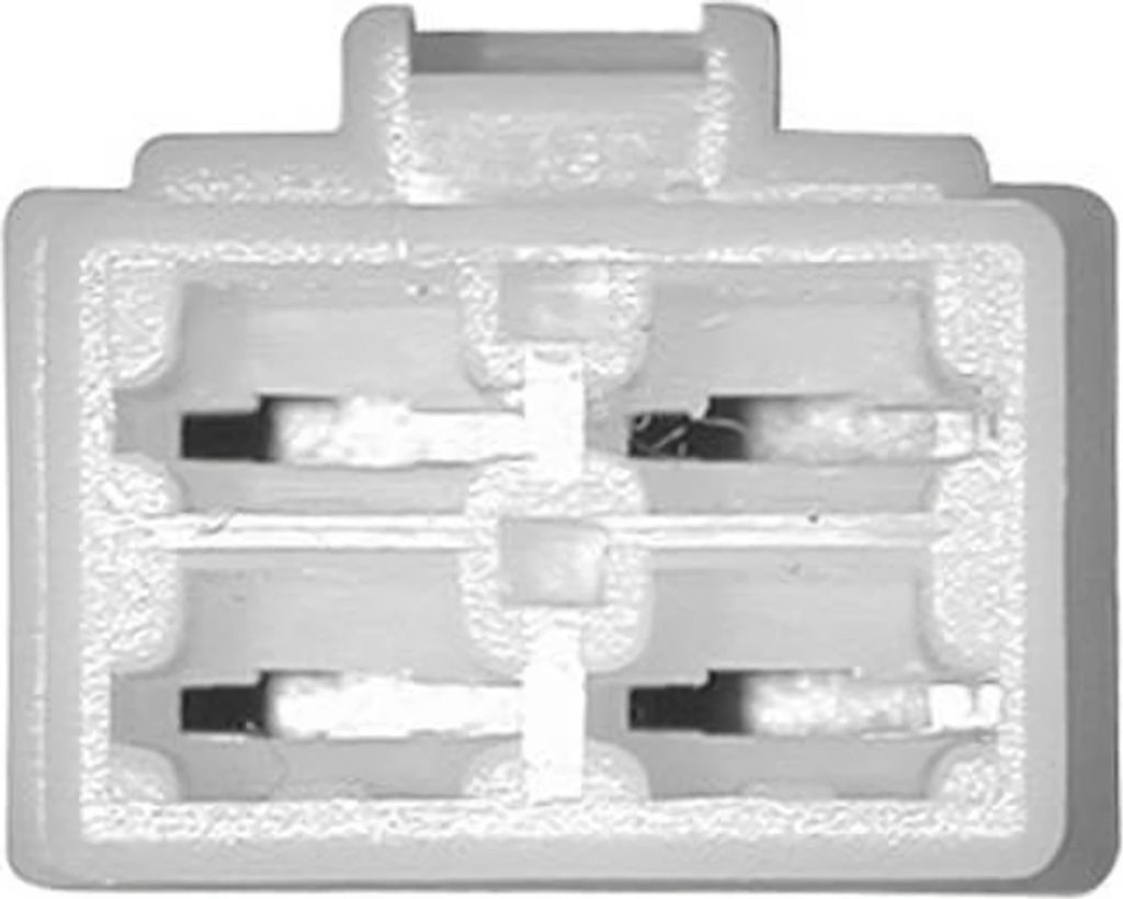 Stecker eckig, 4-polig - weiblich