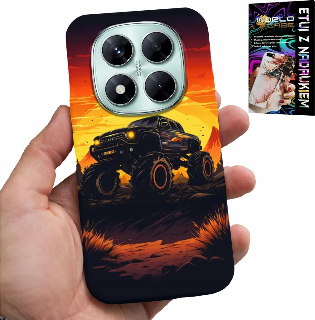 Custodia Xiaomi Note 14 Pro+ 5G Monster Truck - Protezione Antiurto Camion