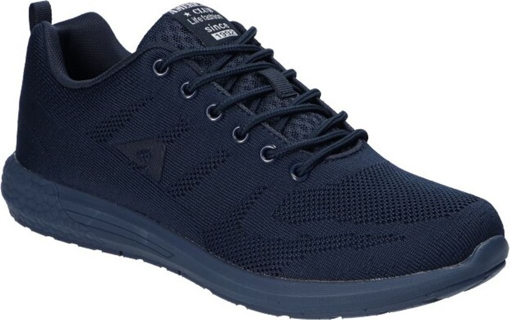 AMERICAN CLUB WT242 Sportschuhe für Herren, Sneakers, Schuheinlage "MEMORY FOAM SYSTEM", Leichte und luftige Schuhe, Marineblaue 42