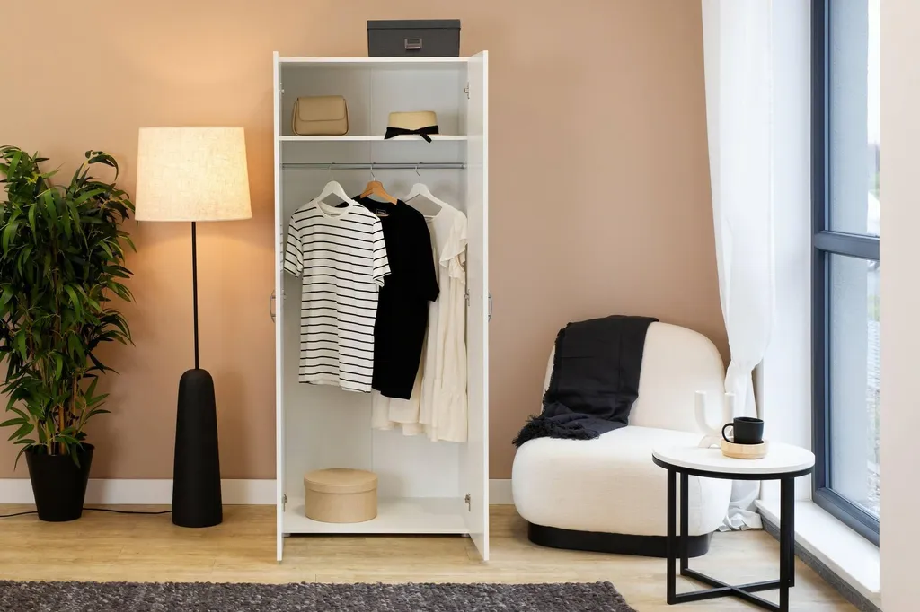 Armoire penderie Malvito pour optimiser les petits espaces étroits - 5