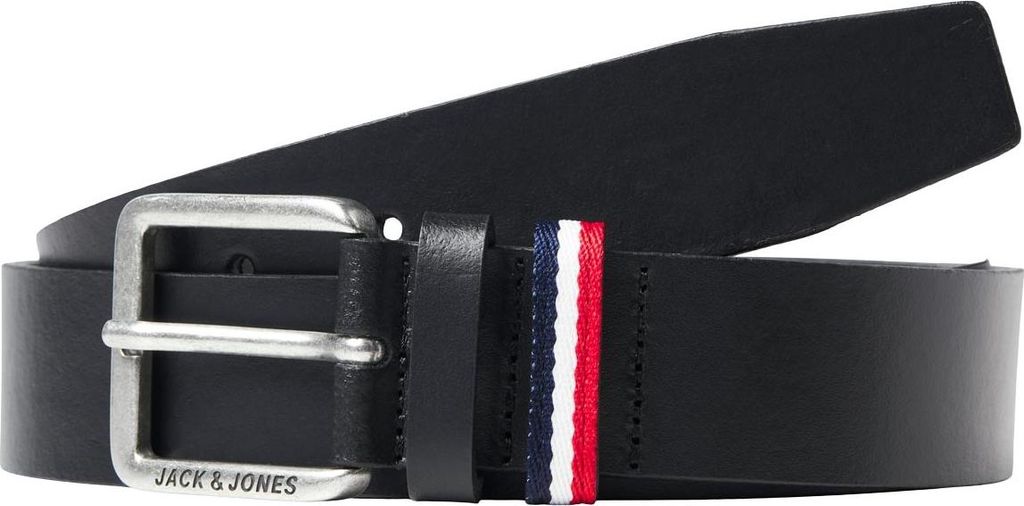 Jack & Jones Espo Ledergürtel Hochwertiges langlebiges Leder, Klassische Dornschließe, Ideal für Business und festliche Looks