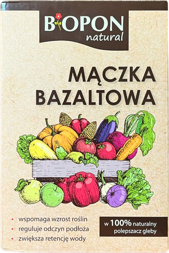 Basaltmehl 1,2kg Natürlicher Bodenverbesserer