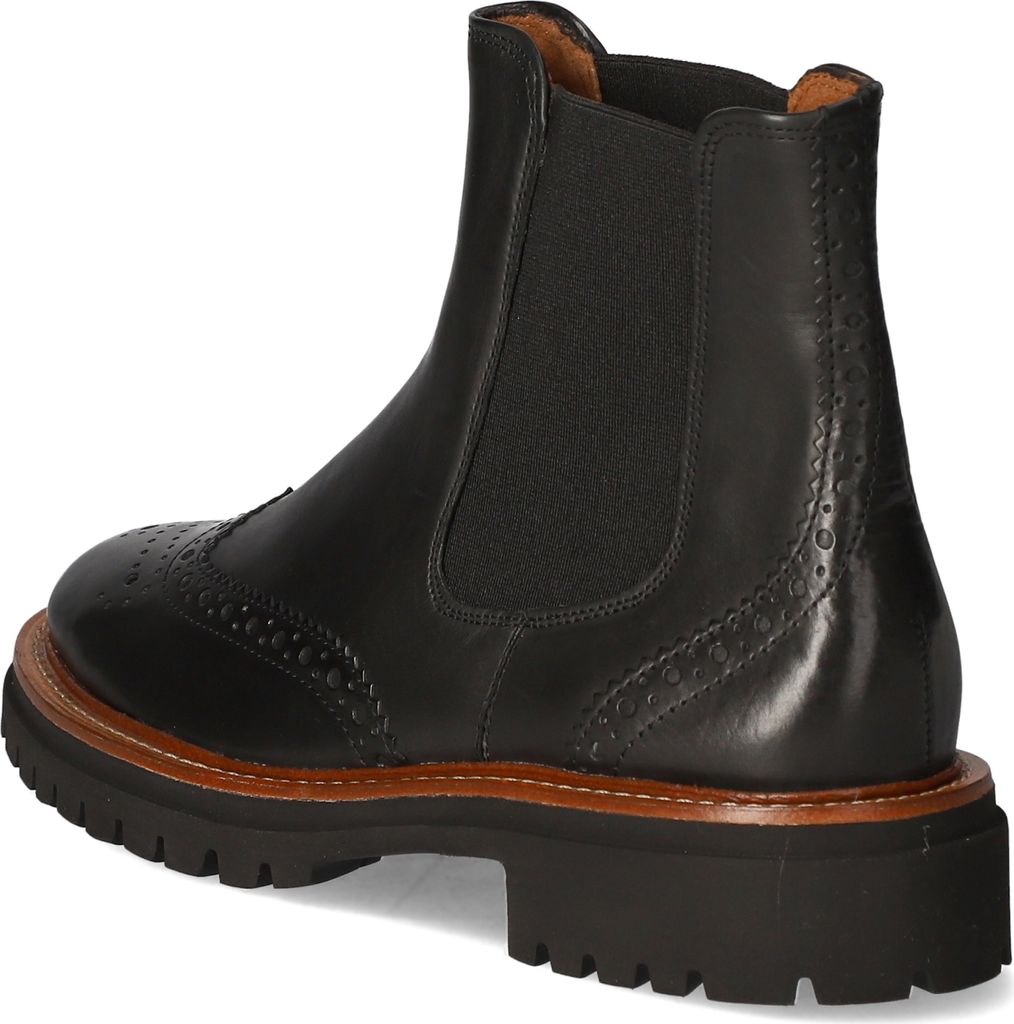 Paul Green Chelsea Stiefelette - Schwarz Glattleder Größe: Produktbild 9