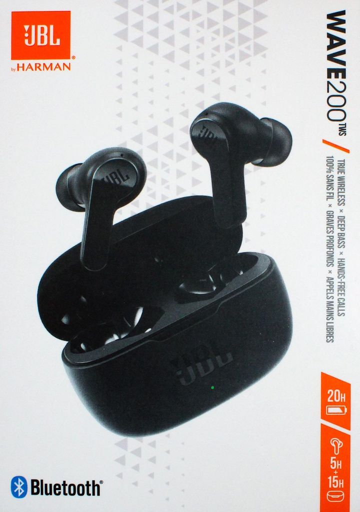 JBL Wave 200 TWS Bezprzewodowe słuchawki douszne Bluetooth Zdjęcie produktu 