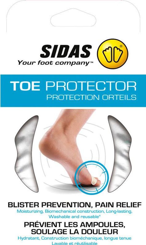 Sidas Toe Protector Zehenschutz-Pflaster (5 Stück) hautfarben