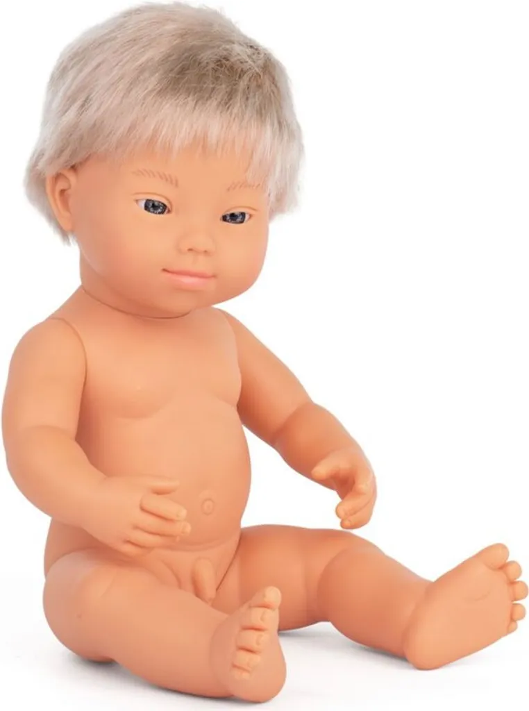 Poupée Trisomique Miniland 38 cm : Apprendre la Différence en Jouant