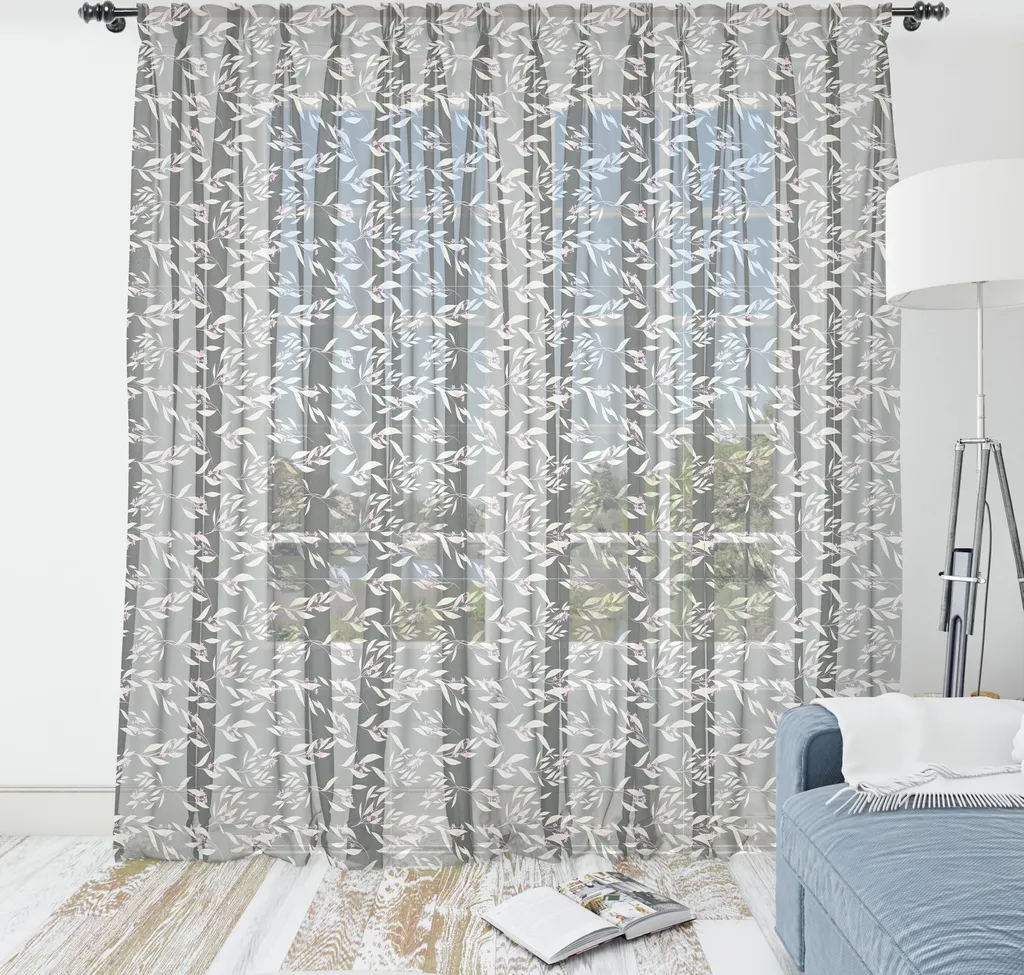 Arazzo Eucalipto ABAKUHAUS 220x274 | Tessuto Parete Botanico Rosa