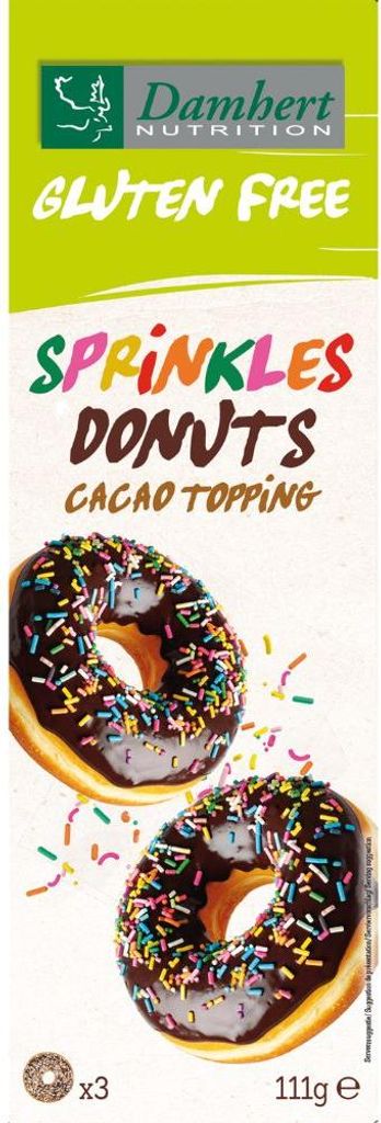 Damhert Sprinkles Donuts Kuchen 111g Produktbild 