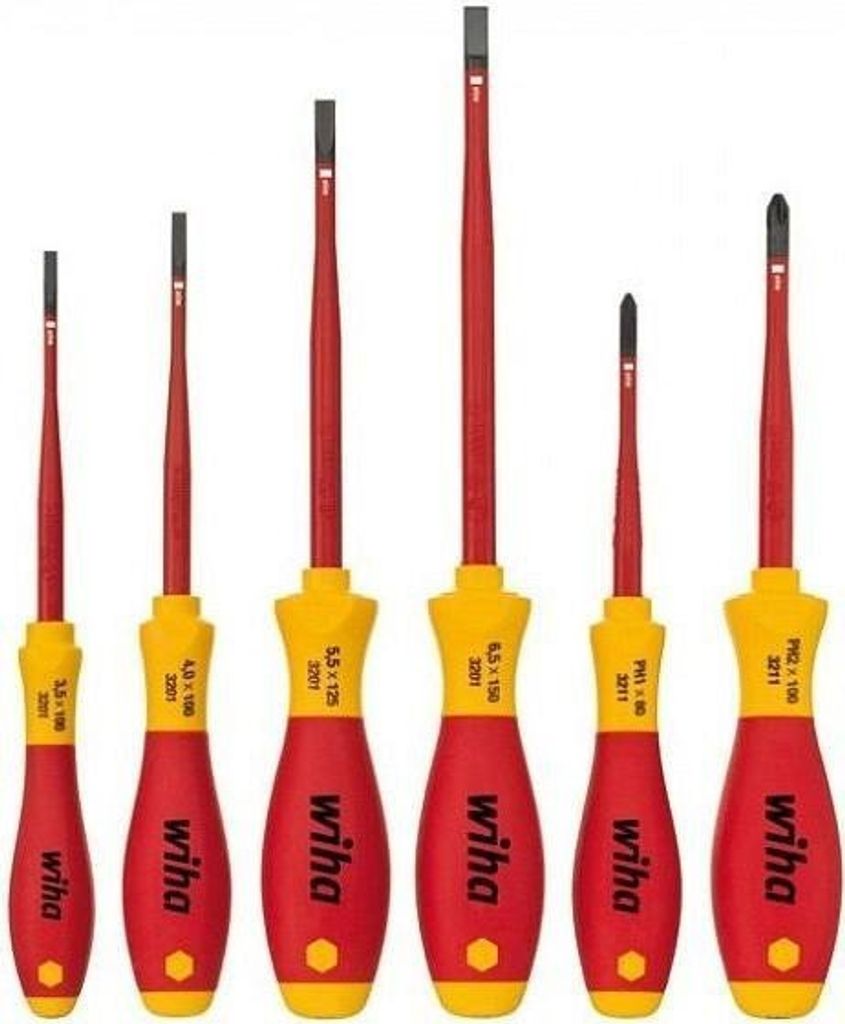 Schraubendrehersatz 3201 K6 6-tlg.Schlitz/PH slim fix VDE Produktbild 28