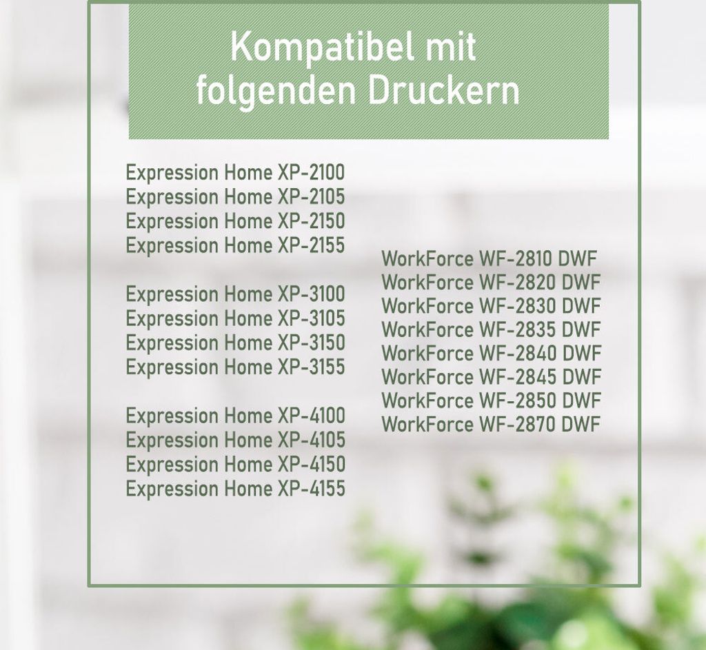 10er Sparpack ersetzt Epson 603XL (603) Druckerpatronen im Produktbild 3
