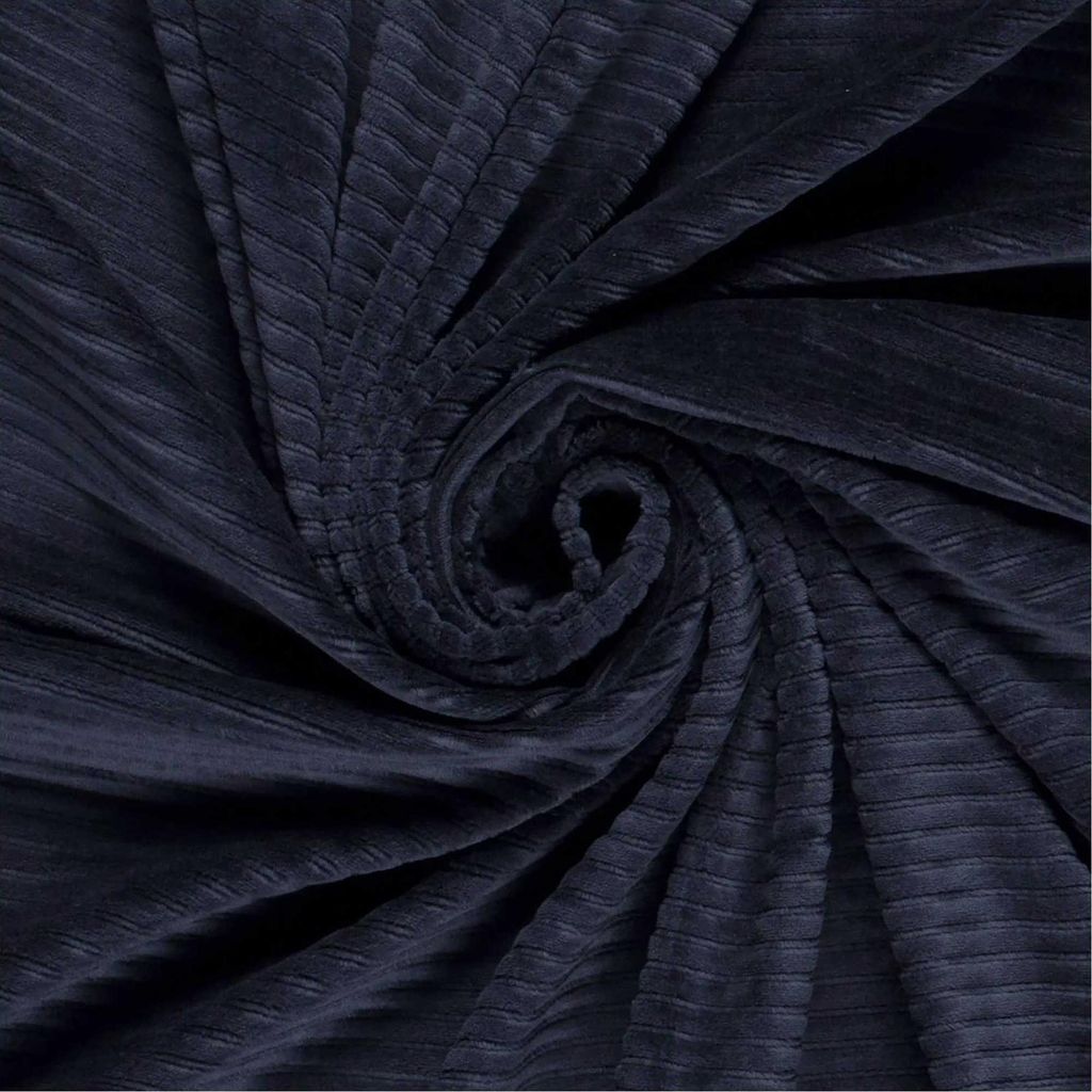 Velour Nicky Kordstoff Stoff breit gerippt elastisch uni ab 50 x 155cm
