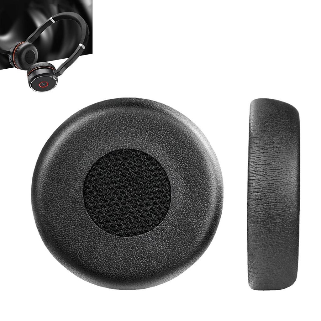 Ohrpolster Ersatz Ohrpolster Kissen Abdeckung Reparaturteile Kompatibel mit Jabra Evolve 75 75+ / 75 UC / 75MS