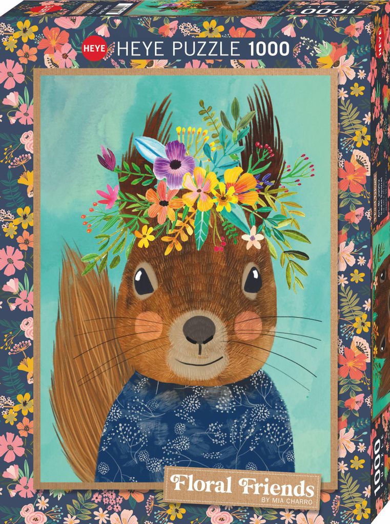 Heye Puzzle Sweet Squirrel, 1000 Teile, 1000 Stück(e), Produktbild 
