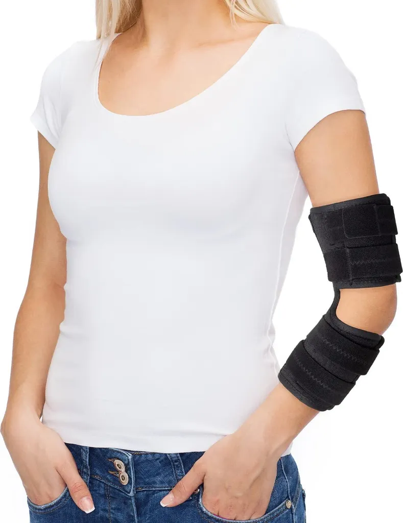 Coudière réglable L/XL pour tendinite et arthrite, maintien du coude