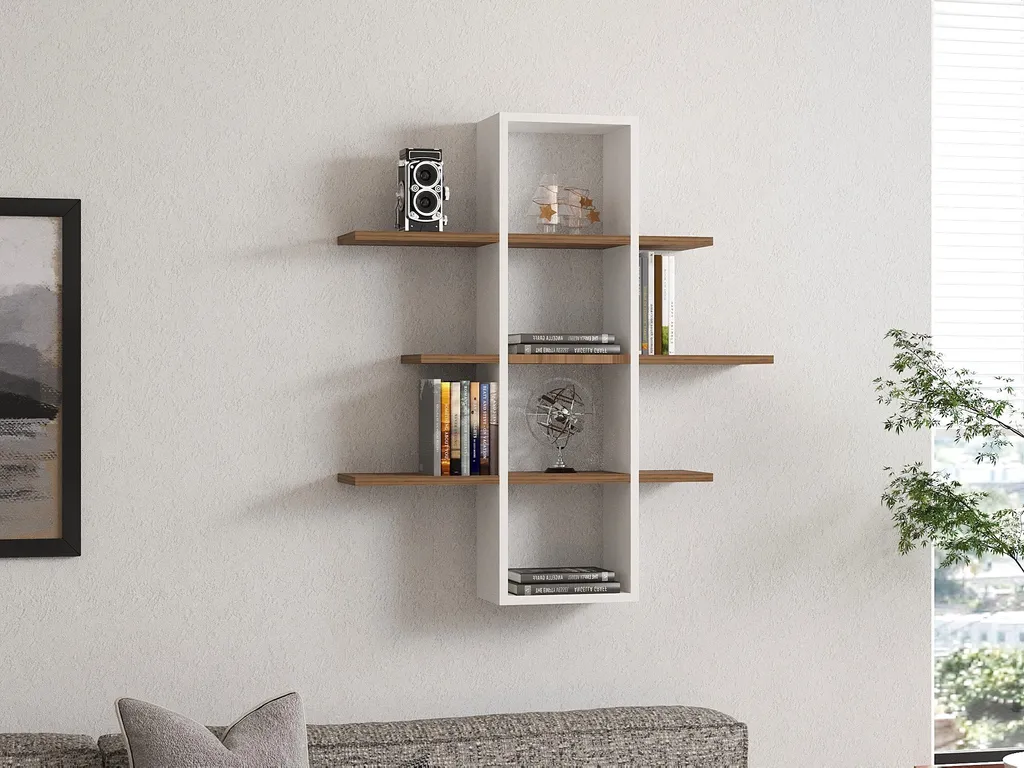 Étagère murale gain de place pour ranger les livres dans le bureau
