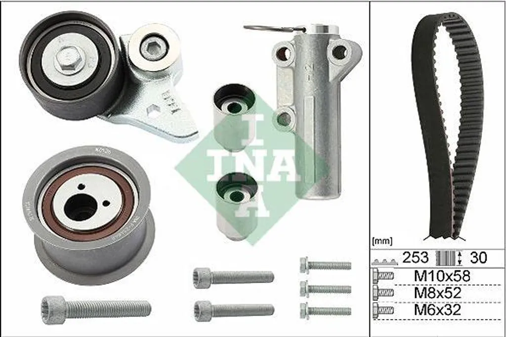 INA 530 0478 10 Kit de Courroie Dentée OE 059109479B Audi A6 et A8