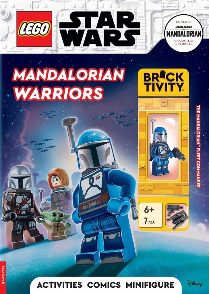 LEGO Star Wars : Mandalorian Warriors Activity Book (with Mandalorian Fleet Commander LEGO minifigure)