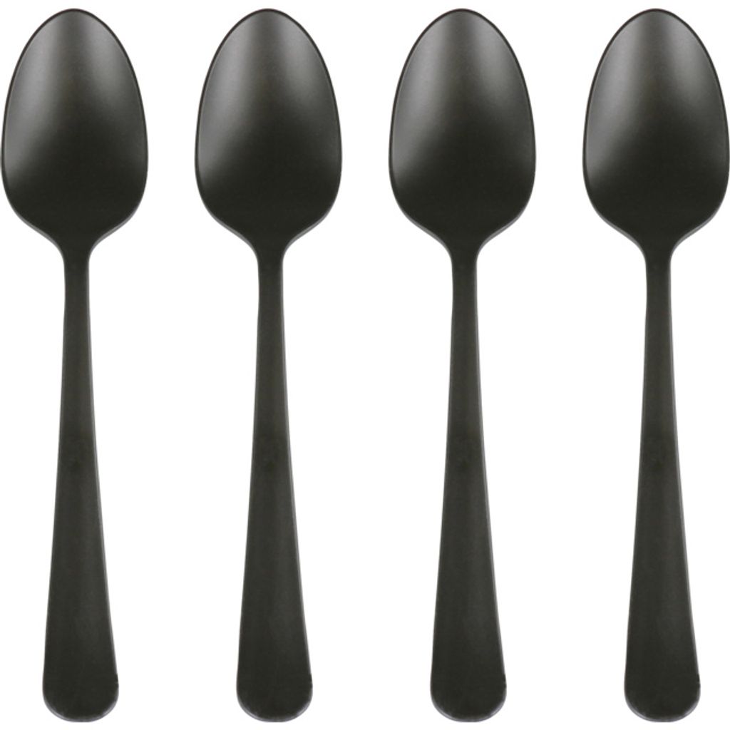 PAPSTAR 96528 PAPSTAR Mehrweg-Löffel, Kunststoff schwarz, Obrázok produktu 