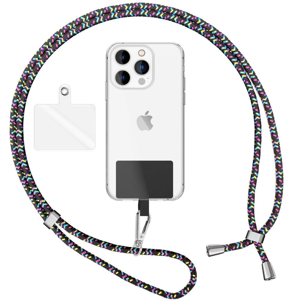 NALIA Universal Lanyard mit 2 Pads & Karabinerhaken - 160cm Produktbild 