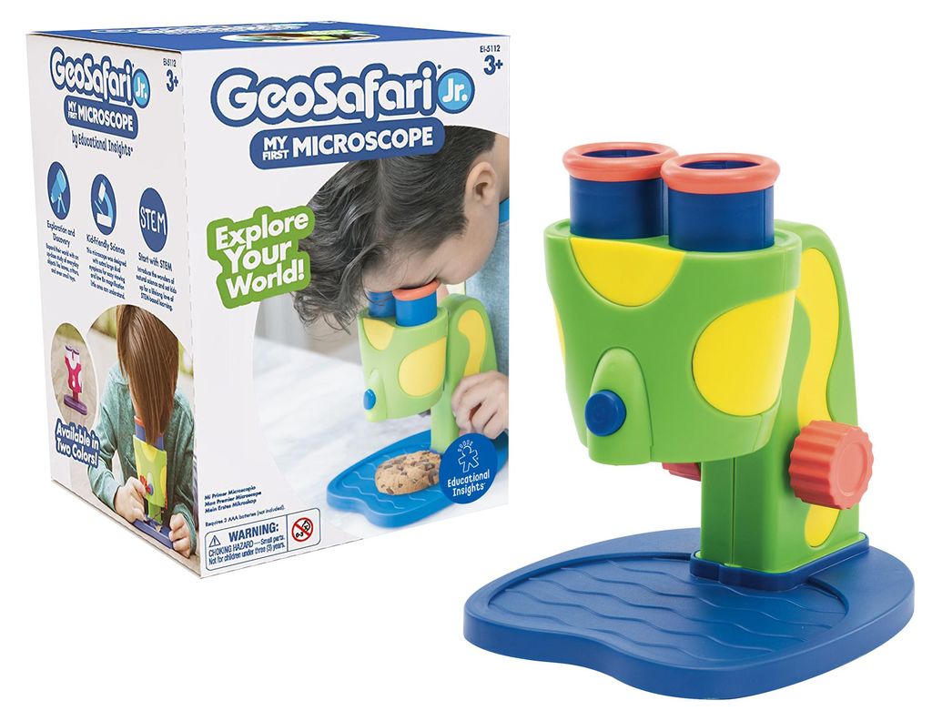 Learning Resources Kindermikroskop GeoSafari Junior blau Lernspielzeug
