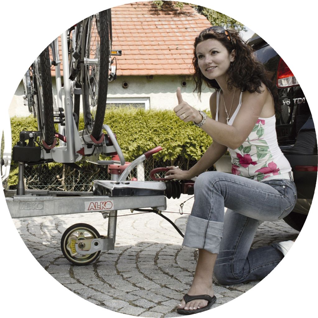 Stützfuß Anhänger 300 kg mit integrierter Radlastanzeige Produktbild 3