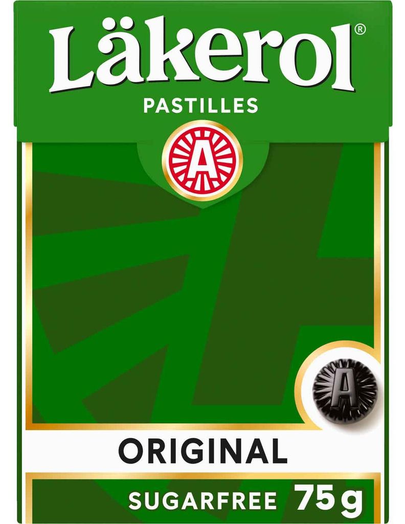 Läkerol Original sugarfree Big Pack 75g Produktbild 
