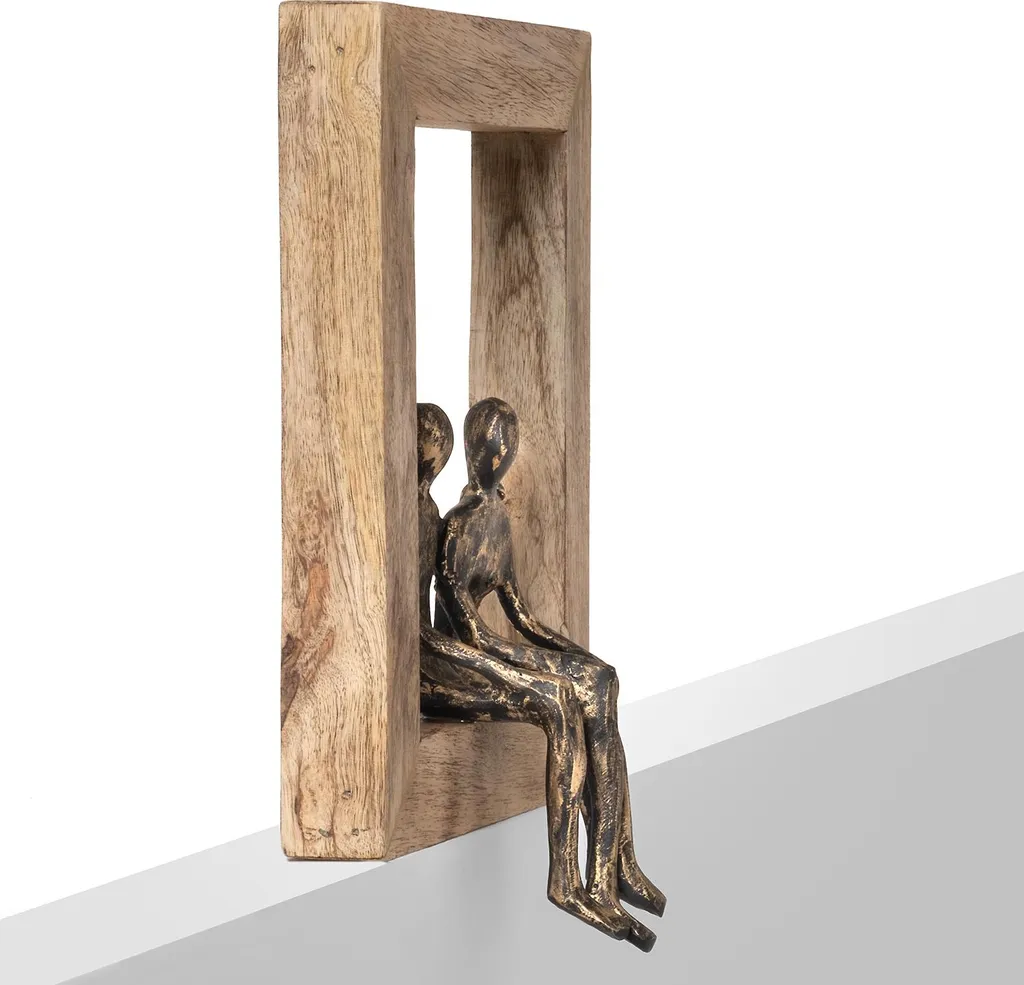 Cadeau Symbolique Être Ensemble | Sculpture Décorative pour Salon