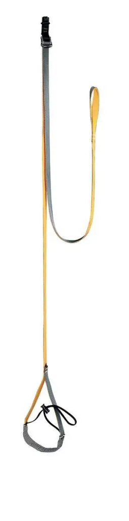 Repose-pieds Petzl Quickstep Jaune pour Soulager la Fatigue en Paroi