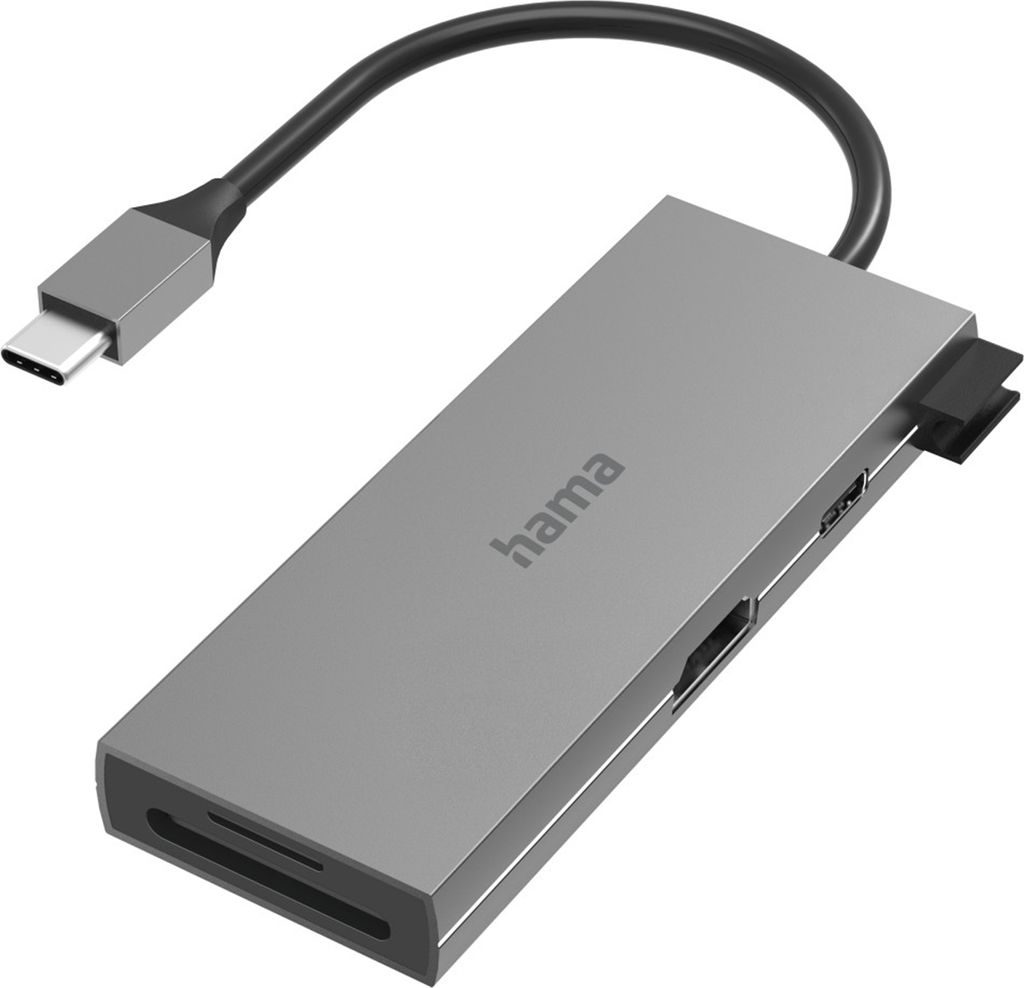 Hama USB-C-Hub Multiport, 6 Ports