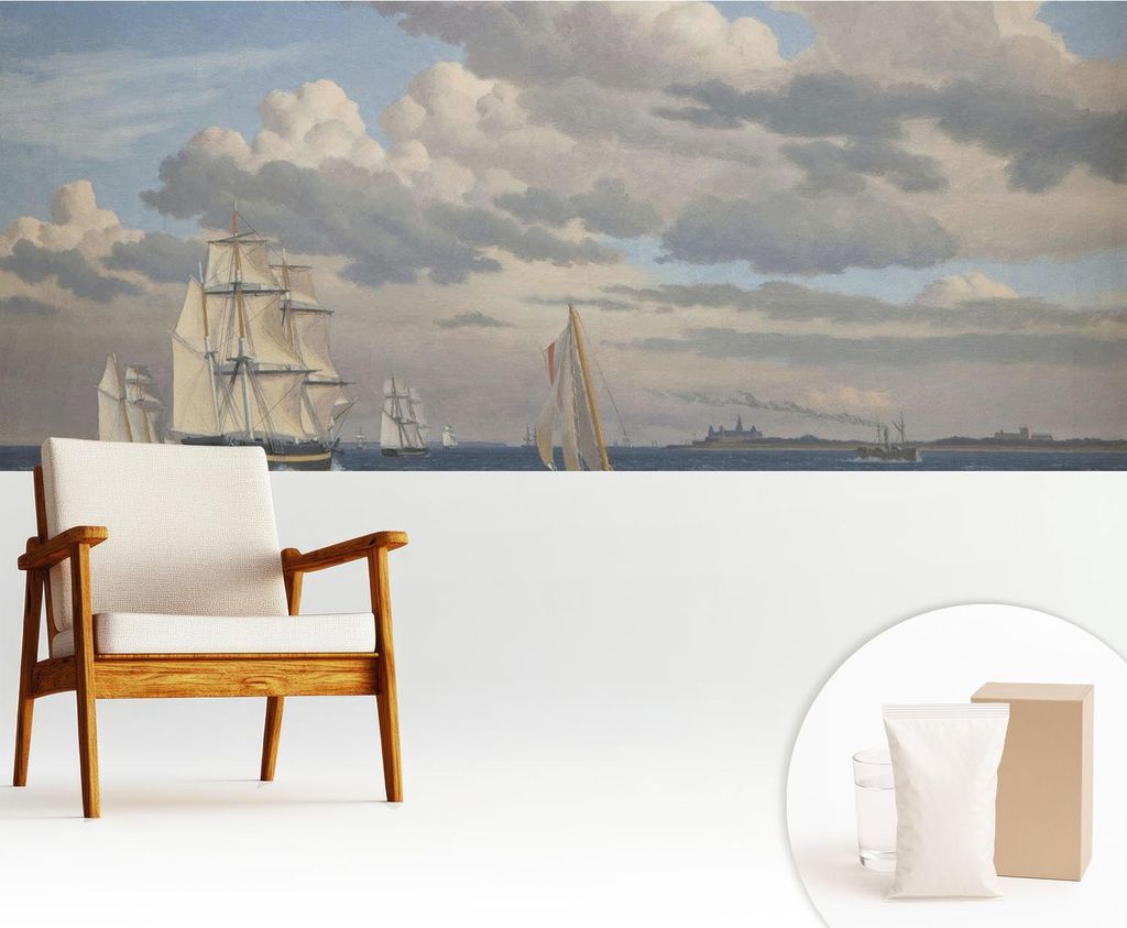 Fototapete - 250x104 cm - Tapete - Wandtapete - Wandbilder - Dekofolie - Tapete Folie - Wand - Dekoration - Wohnzimmer - Seeabenteuer