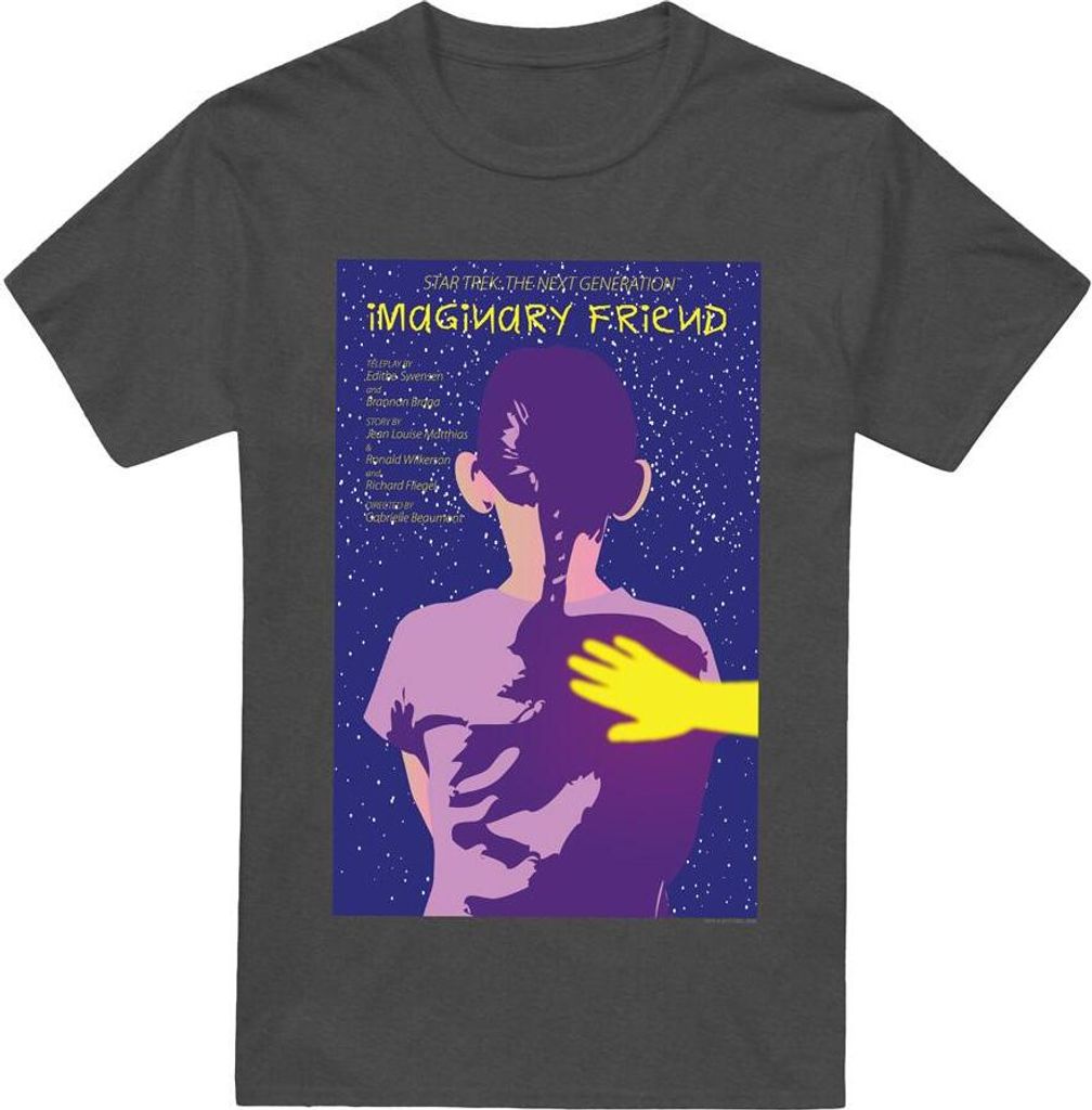 Star Trek - "The Next Generation Season 5 Episode 22" T-Shirt für Herren/Damen Uni TV17900 (XL) (Holzkohle)