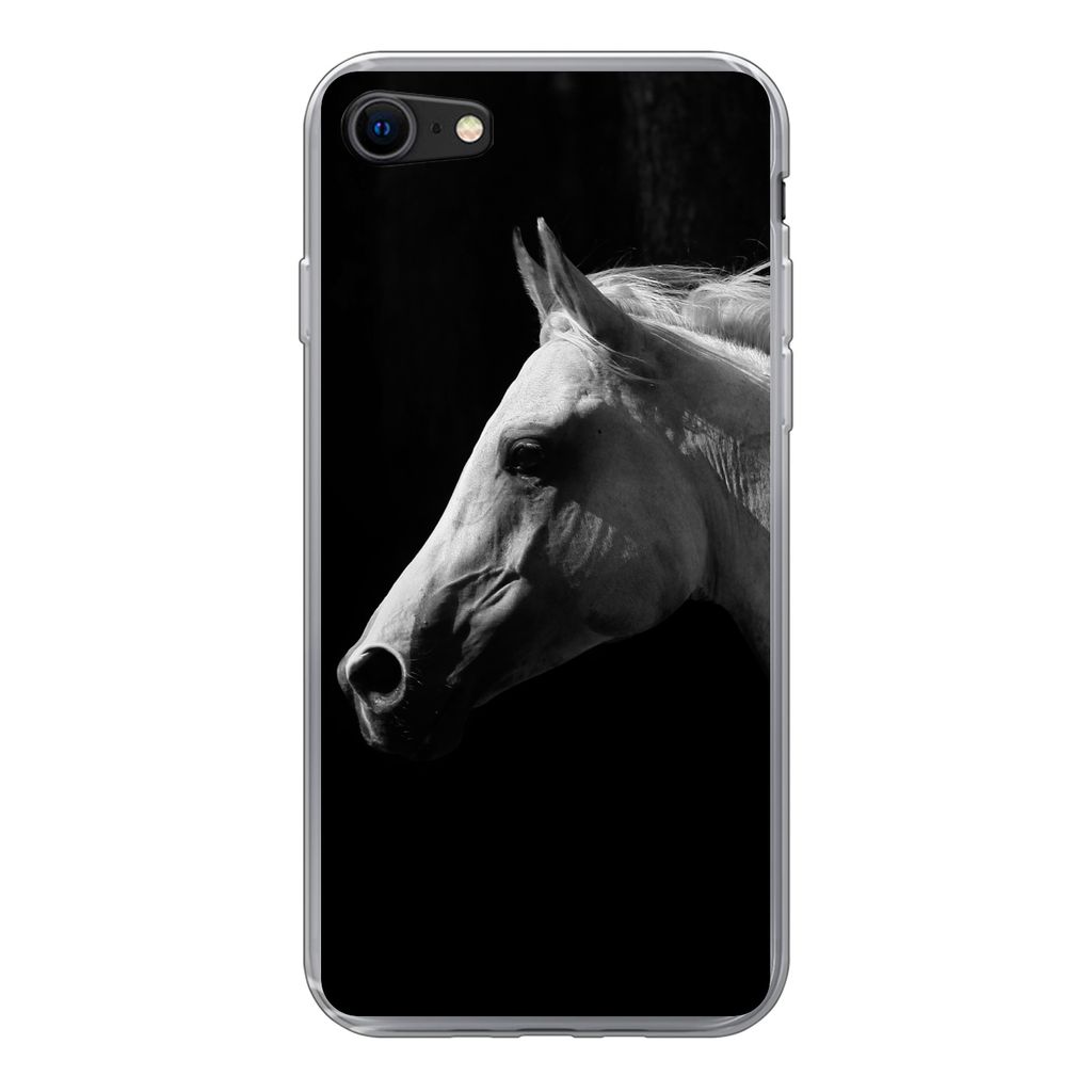 MuchoWow® Handyhülle Schutzhülle Hülle für iPhone 7 Pferde Produktbild 