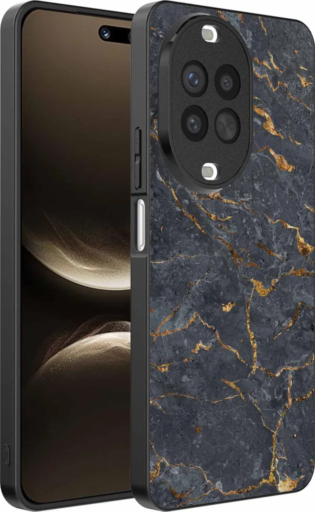 Custodia Chic Huawei Nova 14 Ultra Marmo Grigio Oro | Smartphonica Shop