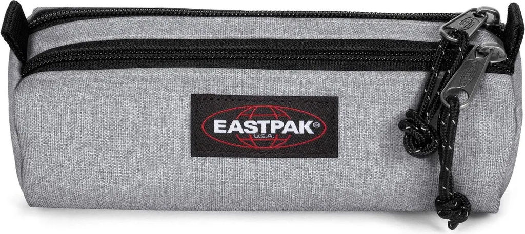 Portapenne Eastpak Double Benchmark Sunday Grey Minimal Design