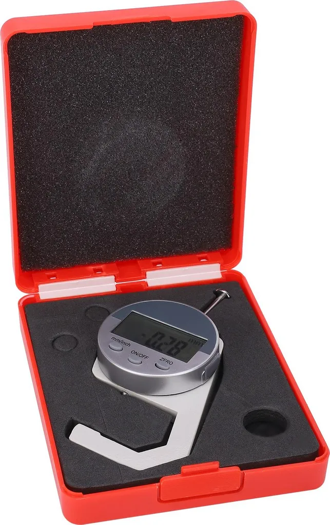 Palmer digital et micromètre d'épaisseur 25 mm pour cuir et métaux fins