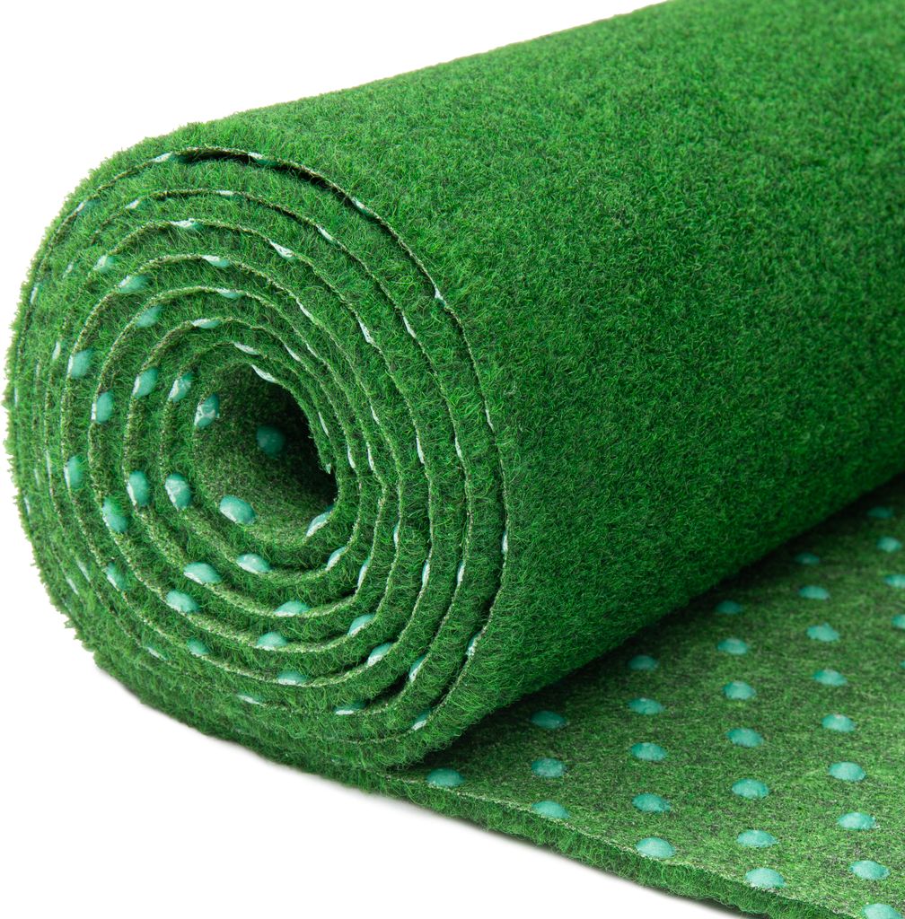 Rasenteppich Magic Forest Outdoor Kunstrasen Grün Terrasse Balkon Wetterfest 400 x 750