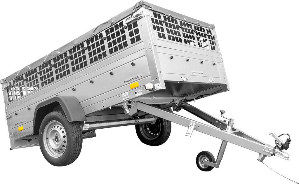 Přívěs Garden Trailer 230 KIPP s síťovanými BIS bočnicemi, Obrázek produktu 