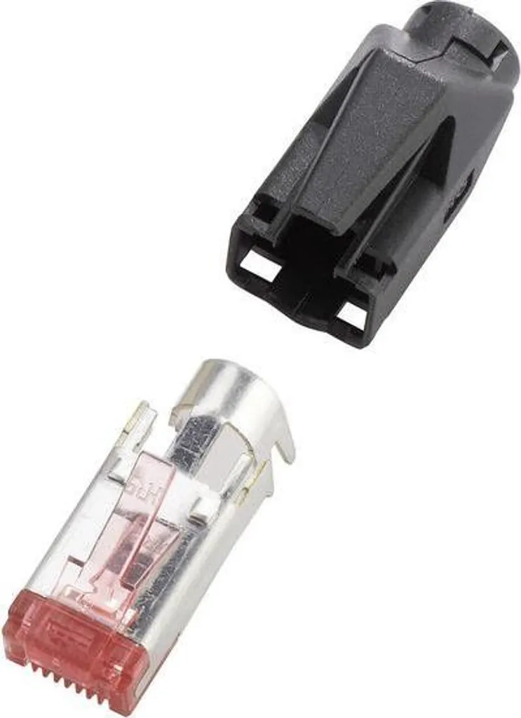 Fiche RJ45 CAT 6 Blindée pour Câble Réseau Ethernet - Pack de 10 Renkforce