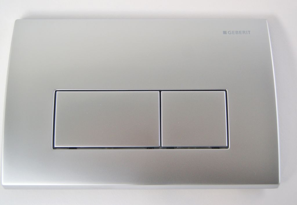Geberit Kappa50 Betätigungsplatte, für 2-Mengen-Spülung, 115.260.46.1