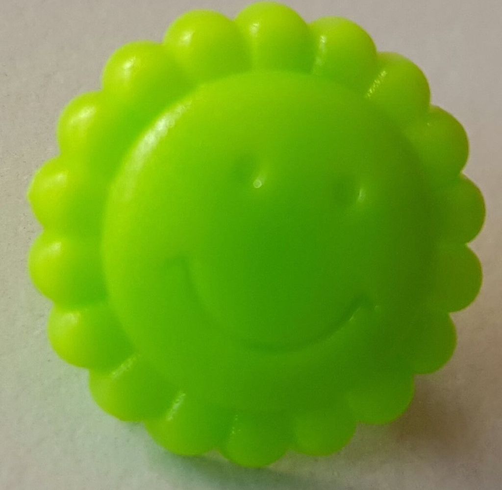 Snaps Druckknopf-Set Sonnenblume Smiley in verschiedenen Farben : 100er Pack B44 Apfelgrün Packungsgröße: 100er Pack Snaps-Farben: B44 Apfelgrün