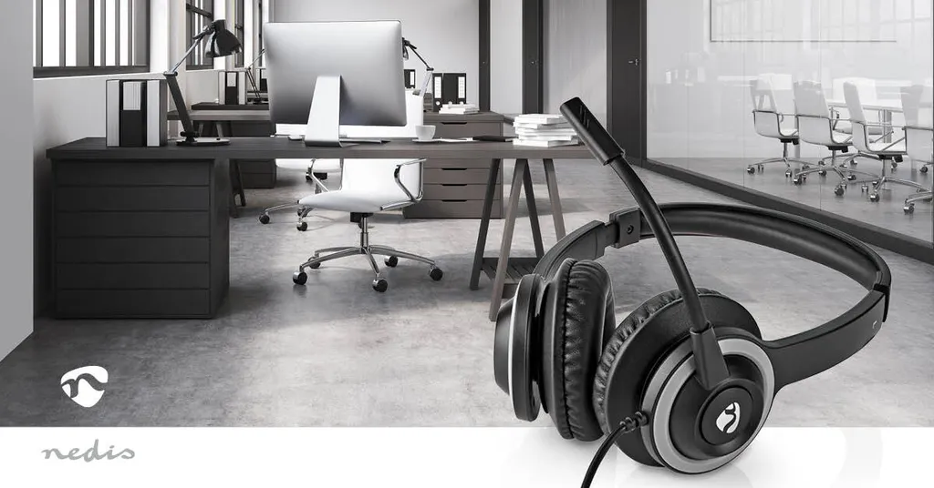 Auricolare Stereo PC USB Type-A/C - Microfono Noise Reduction - 18