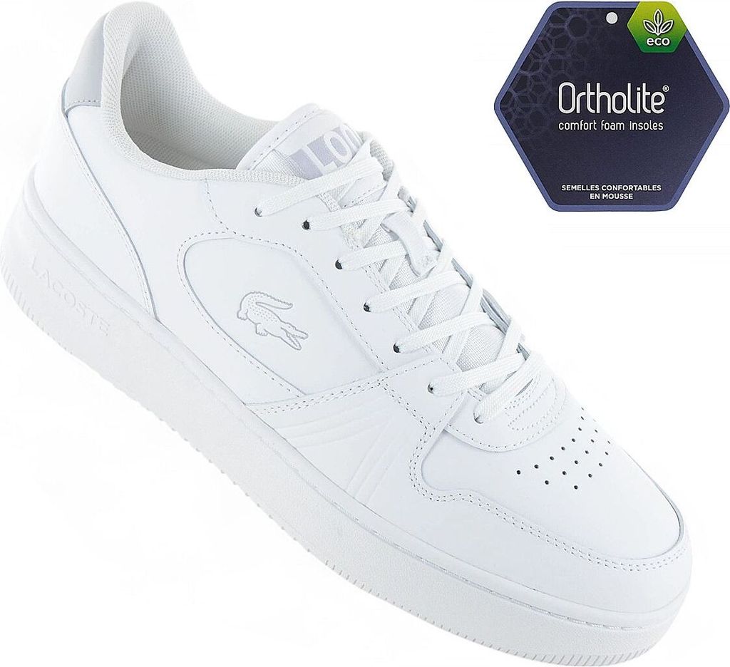 Lacoste L001 Sneakers Laag - Wit - Maat 44