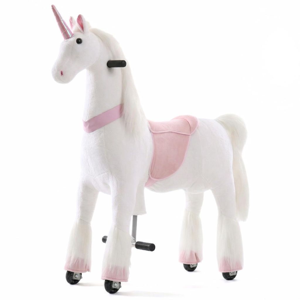 Vrooomy Licorne à roulettes – Grand cheval à chevaucher Image du produit 