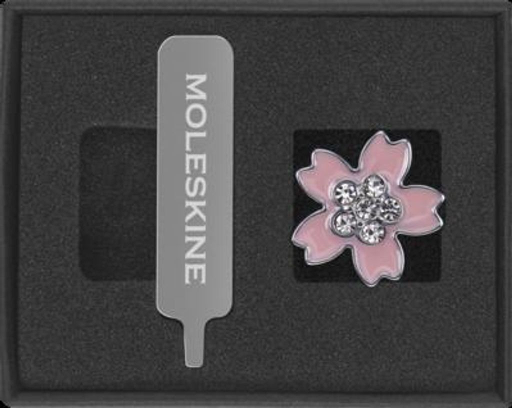 Taccuino Moleskine Sakura Pin fiore di cristallo Immagine del prodotto 