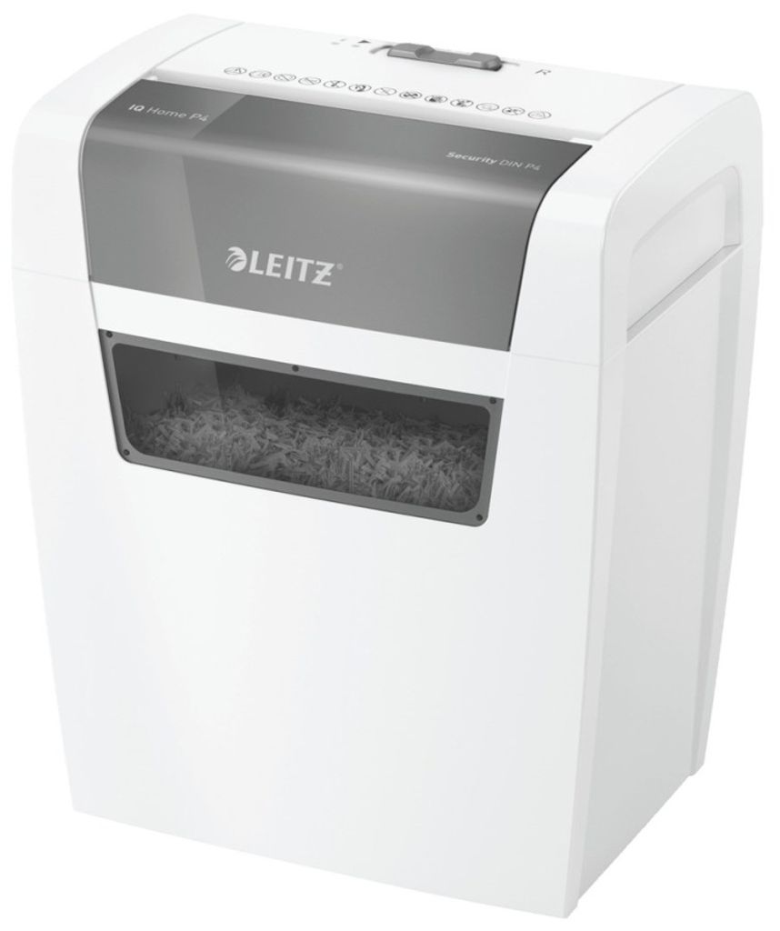 LEITZ IQ Home Aktenvernichter mit Partikelschnitt P-4, 4 x Produktbild 11