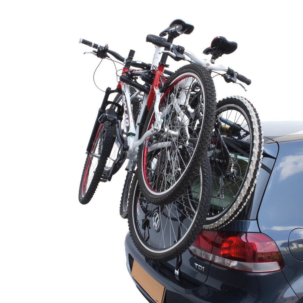 Porte-vélos Peruzzo Cruiser 3 vélos - Fixation sur coffre robuste et stable