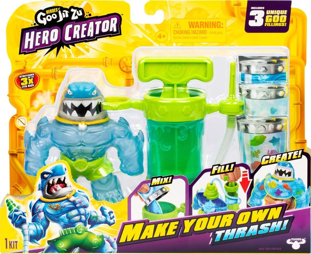 Pack de créateurs Goo Jit Zu Thrash Hero 42786 Image du produit 