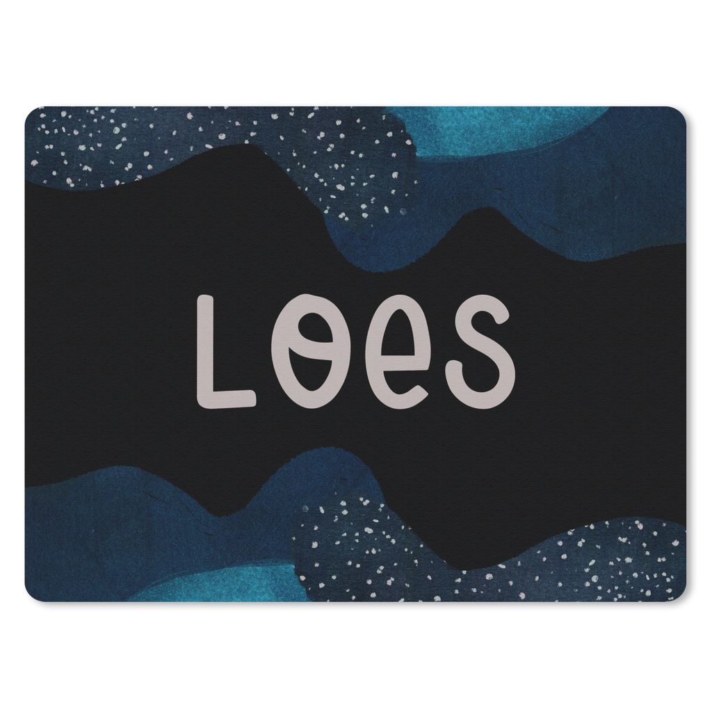 MuchoWow Mauspad Mousepad Loes - Pastell - Mädchen 23x19 cm - Mousepads - Maus Mat - Pad - Mausunterlage - Schreibtischunterlage - Mauspad