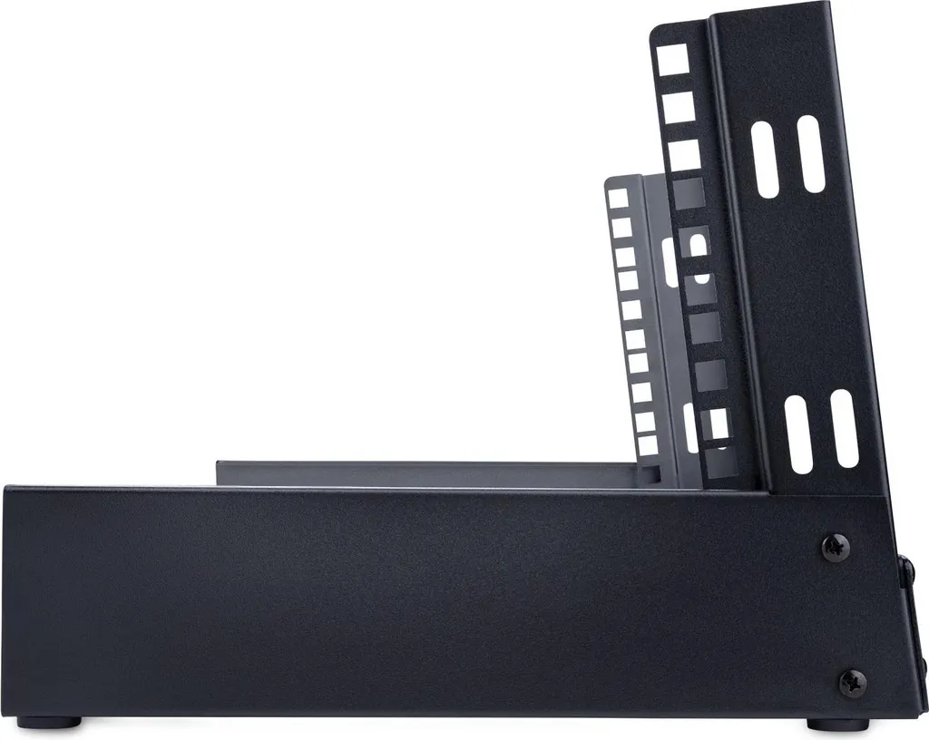 StarTech.com RK4OD Rack de Bureau 4U - Châssis Open Frame 2 Postes Noir